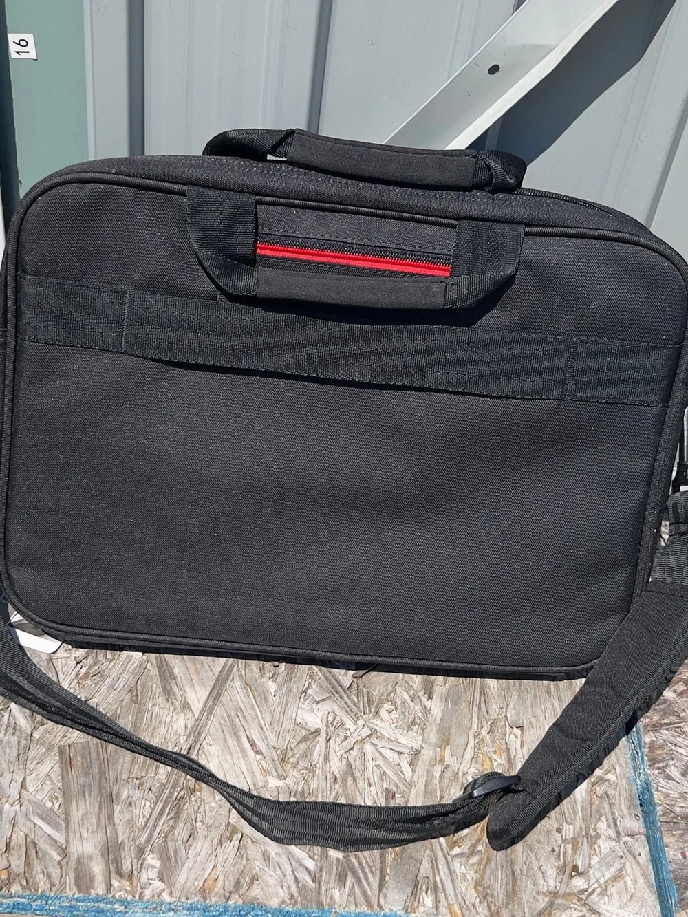 Black Laptop Briefcase - Slim Carry Bag